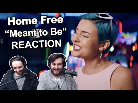 Singers Reaction/Review to "Home Free feat. Lisa Cimorelli - Meant to Be"