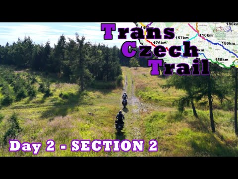 TCT - Trans Czech Trail Section 2 - Day 2 -Tenere 700 World Raid | Africa Twin