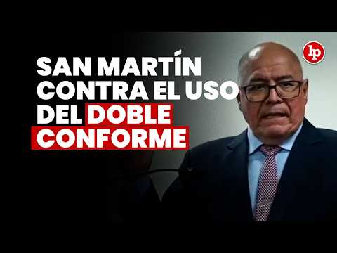 César San Martín analiza el principio del doble conforme en el CPP
