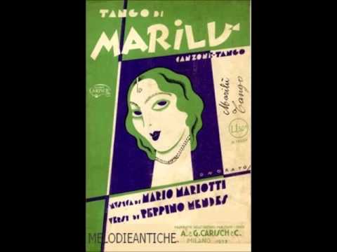 Mario Latilla - Tango di Marilù (con testo)