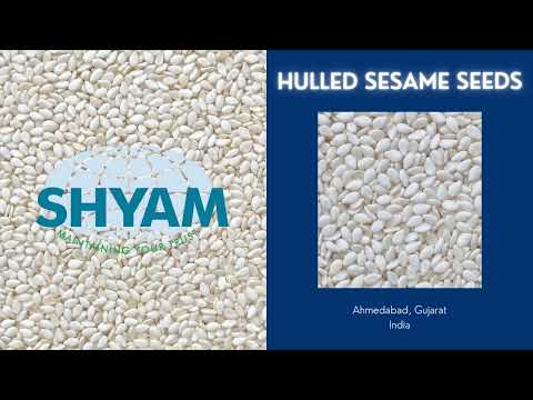 Solid natural white hulled sesame seeds, for agriculture, pa...