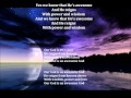 Awesome God (a cappella w/ lyrics)