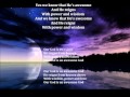 Awesome God (a cappella w/ lyrics) 