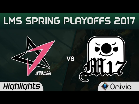 JT vs M17 Highlights Game 2 LMS 精華 春季職業聯賽 2017 Playoffs J Team vs Machi Esports