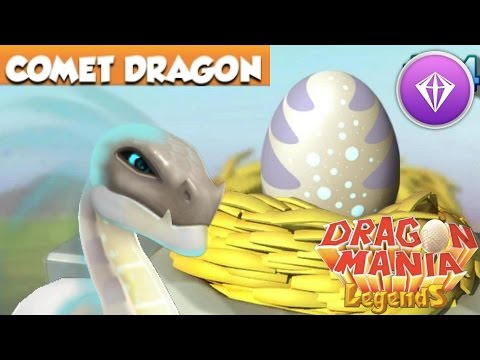 How to Breed the Comet Dragon LEGENDARY - Dragon Mania Legends (Dragon of the Month)