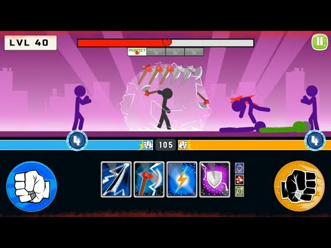 Stickman Fighter : Mega Brawl Video