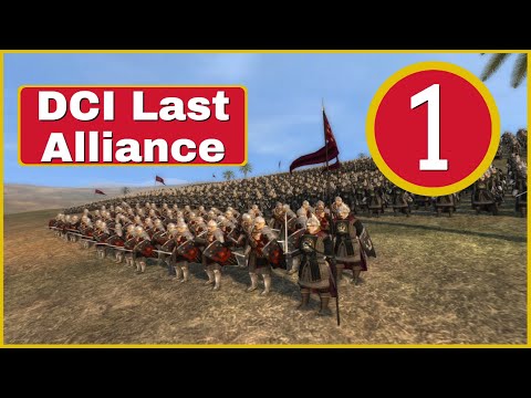 #1 Edgy Numenoreans Rise Once Again | Harad Campaign DCI Last Alliance | Third Age Total War