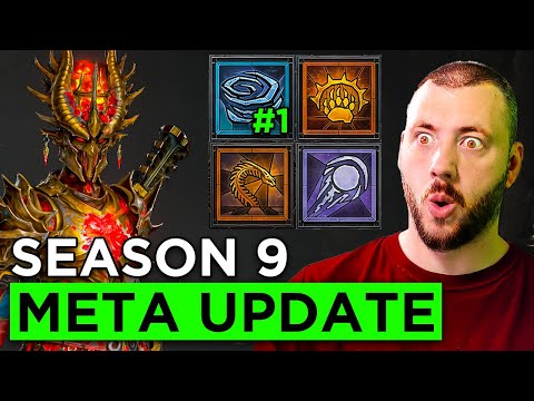 New & Buffed Top Builds in Season 9 Diablo 4!