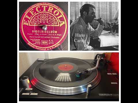 Hans Carste mit seinem Orchester, v Schuricke Terzett: Dideldideldum, 1939 (Electrola E. G.6770)