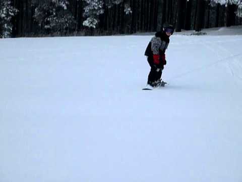 Snowboarding in Wesenberg