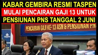 Download lagu Breaking News: Great News, Taspen Starts Disbursing 13th-Month Pay for Civil Servant Retirees on ... mp3