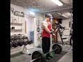 Time for heavy deadlifts with 50kgs elastic band