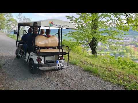Fahrt mit dem Wengert-Shuttle