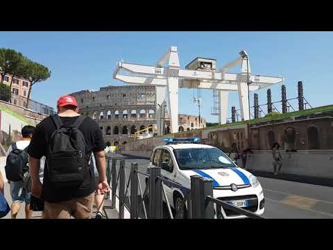 Via dei Fori Imperiali Roma Itália