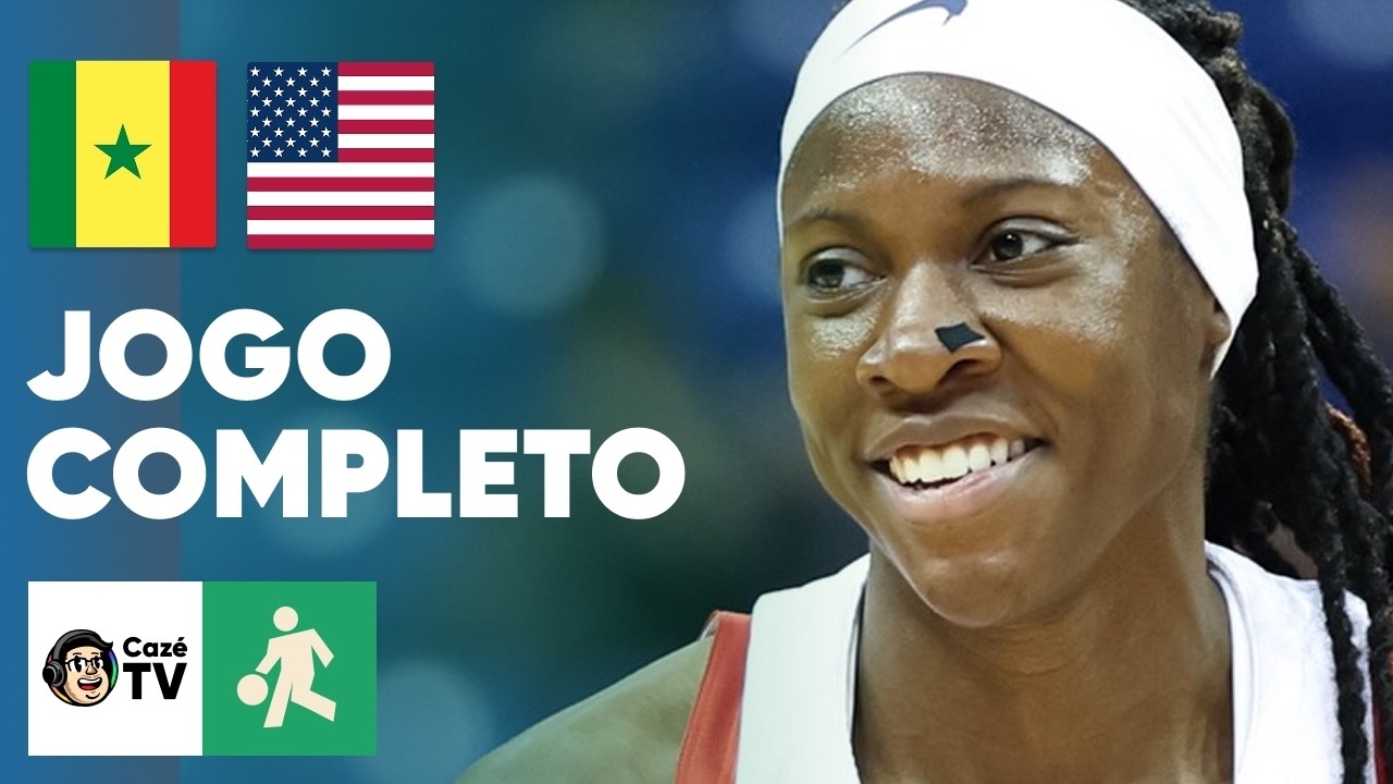 JOGO COMPLETO: ESTADOS UNIDOS X SENEGAL | ELIMINATÓRIAS DA COPA DO MUNDO DE BASQUETE