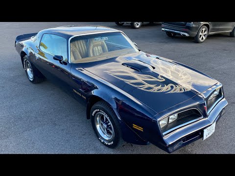 Test Drive 1977 Pontiac Trans Am SOLD $19,900 Maple Motors #1485