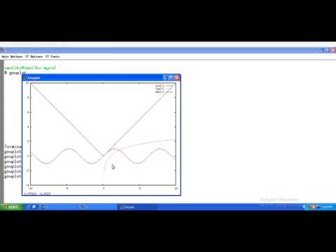 Gnuplot Tutorial 2 Plotting Functions And Tips Tricks