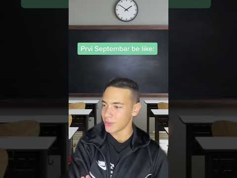 Mijat Stanojević Prvi septembar be like tiktok