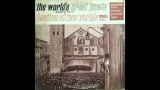 Allen Ginsberg, Gregory Corso and John Berryman Reading at Spoleto