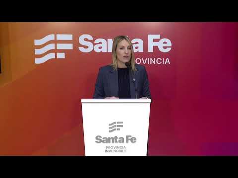 Conferencia de prensa en Casa de Gobierno