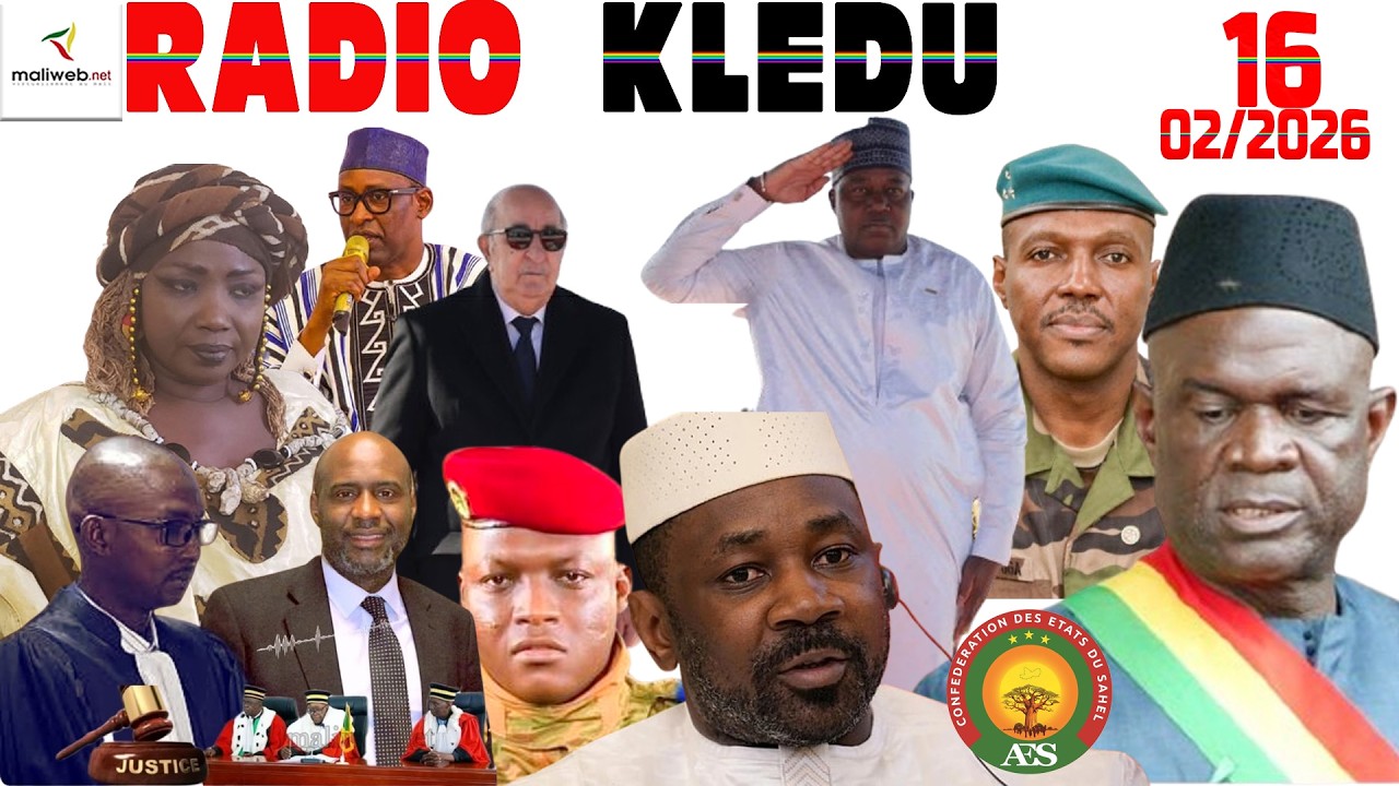La Revue de Presse de la RADIO KLEDU du 16 Février 2026