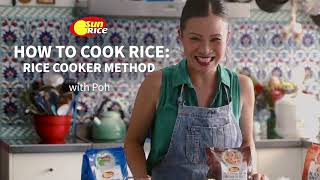 How To Cook Rice | Rice Cooker Method