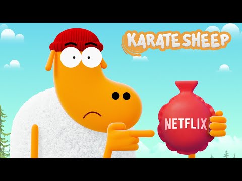 (NEW) KARATE SHEEP – WHOOPIE CUSHION (S01E08) Coming Soon on Netflix