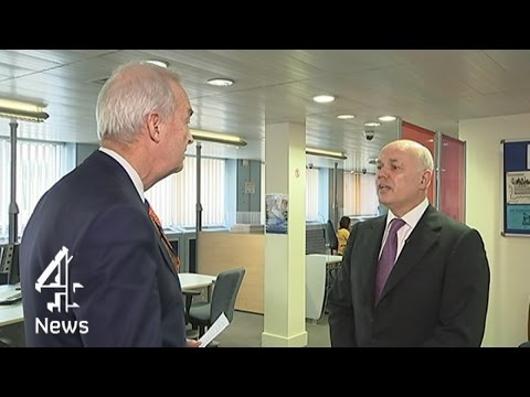 “Do tax evaders make your blood boil?” Jon Snow interviews Iain Duncan Smith | Channel 4 News
