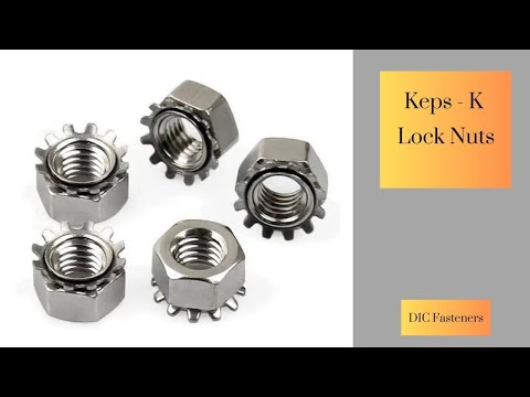 Keps - K Lock Nuts | DIC Fasteners | Dedicated Impex Co.