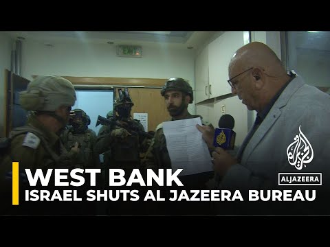 Izraelske snage upale u ured Al Jazeere u Ramallahu, naredili zatvaranje | Blokada Gaze Vijesti | Al Jazeera