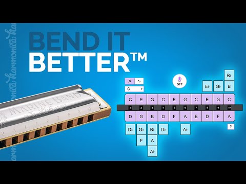BEND IT BETTER™  Free Harmonica Bending Web App: How To Use It