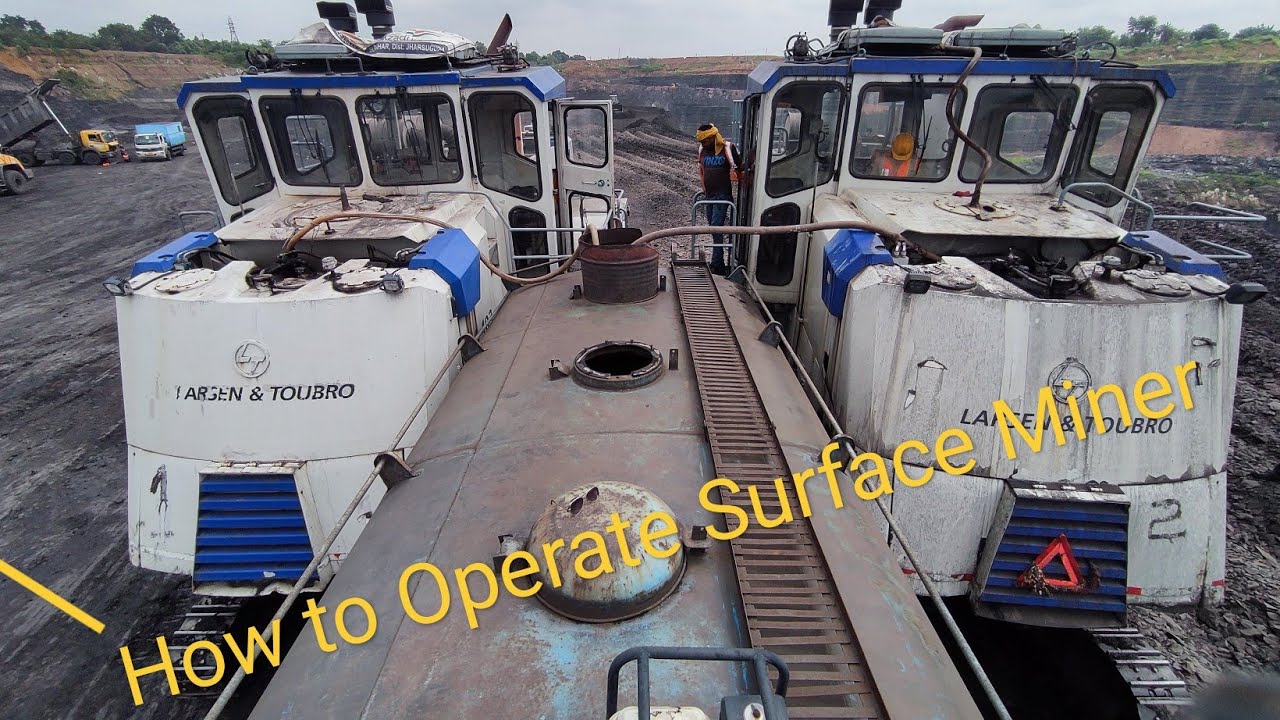 Surface Miner kaise Operate karte Hai ||Aman Vlogs||