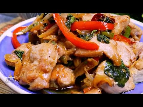 Chicken in Thai Basil Stir Fry | Easy Chicken Recipes | Pad Kra Pao