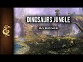 Dinosaurs Jungle | Nature, Danger, Realistic, T-Rex, Ambience | 1 Hour