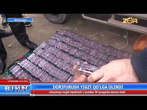 Dorifurush yigit qo‘lga olindi