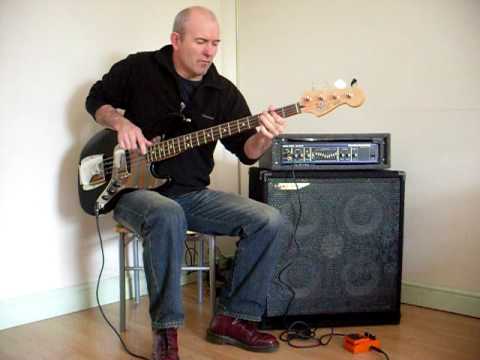 Golden Bass Player From Hell & his messy bass playing!