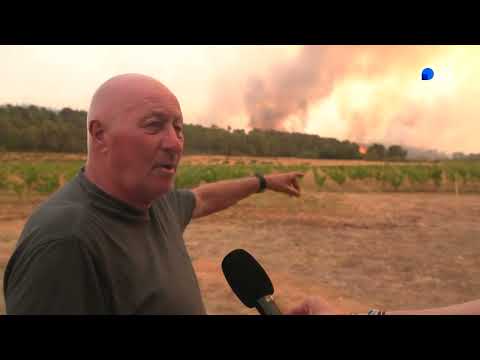 Incendie dans l'Aude : le feu est "stabilisé", la lutte continue avec l'espoir de le fixer ce soir