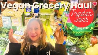 What Under $180 Gets You at Trader Joe’s | Vegan Grocery Haul | Februa