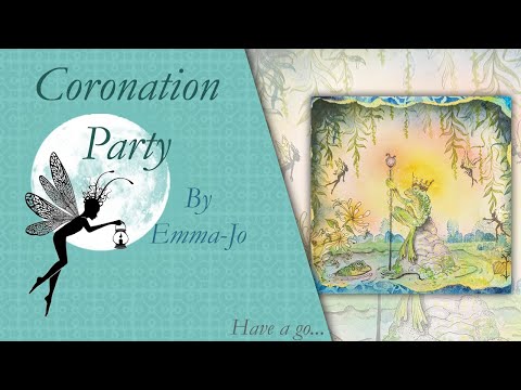 Lavinia Tours 5 - The Coronation Party Part 2 by Emma-Jo - A Lavinia Stamps Tutorial