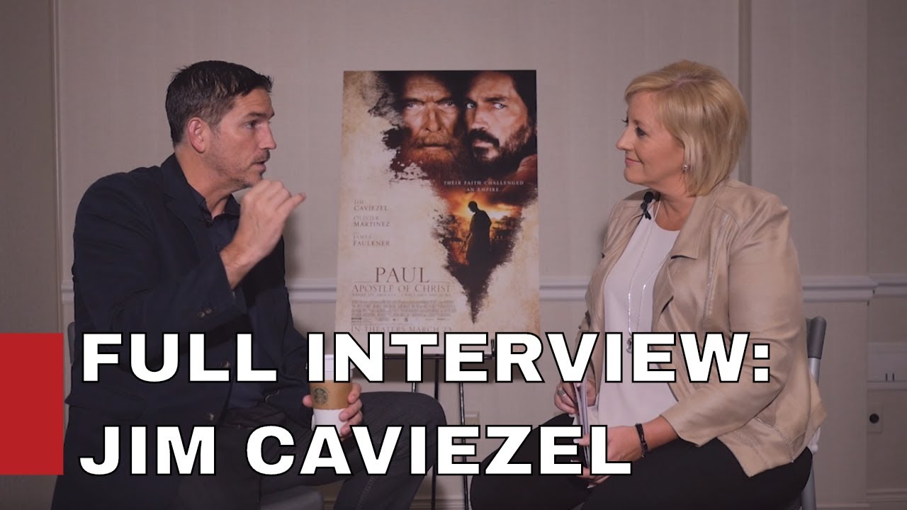 Web Exclusive Content with Jim Caviezel / FULL INTERVIEW