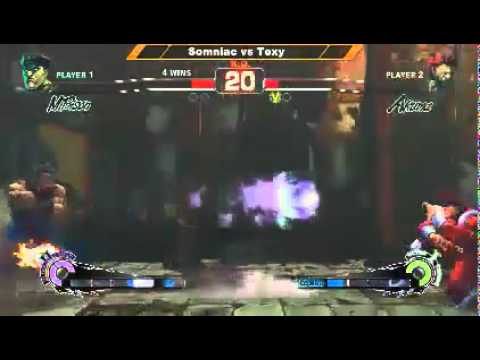 ACL Melbourne Rebroadcast - SSFIV GF - Somniac vs Toxy