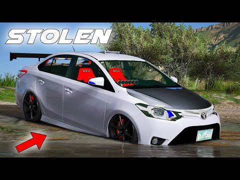 STOLEN TOYOTA VIOS sa GTA 5 | Snoopx