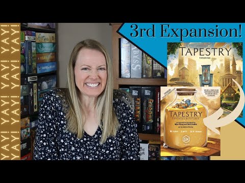 FANTASIES & FUTURES Third Expansion of Tapestry | Review with Full Components