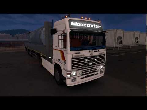 (ETS2-1.28) VOLVO F16-460HP OSLO-KRISTIANSAND SEFERİ.