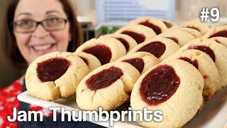 Jam Thumbprint Cookies | Classic Buttery Christmas Cookie Recipe