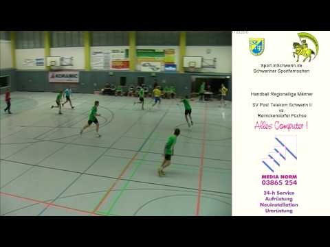 Handball Regionalliga Männer 26:30 SV Post Telekom Schwerin II vs. Reinickendorfer Füchse