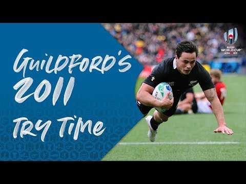 THROWBACK: Zac Guildford's four Rugby World Cup tries v Canada in 2011