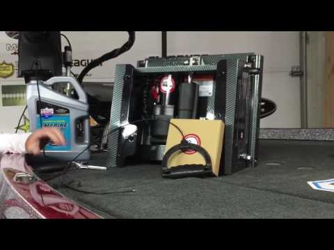 The Big D Trolling Motor Handle install with FLW Tour Pro Bill McDonald - Bobs Machine