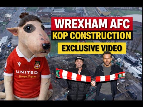 WREXHAM AFC STADIUM NEWS | EXCLUSIVE FOOTAGE