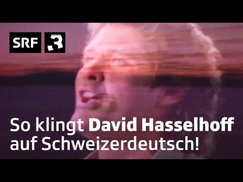 David Hasselhoff «Looking For Freedom» | Literal Video | Radio SRF 3